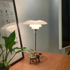 Lampada a strati tripla – Vetro & Metallo – Argento – Ø 28 cm – Design elegante per ambienti raffinati