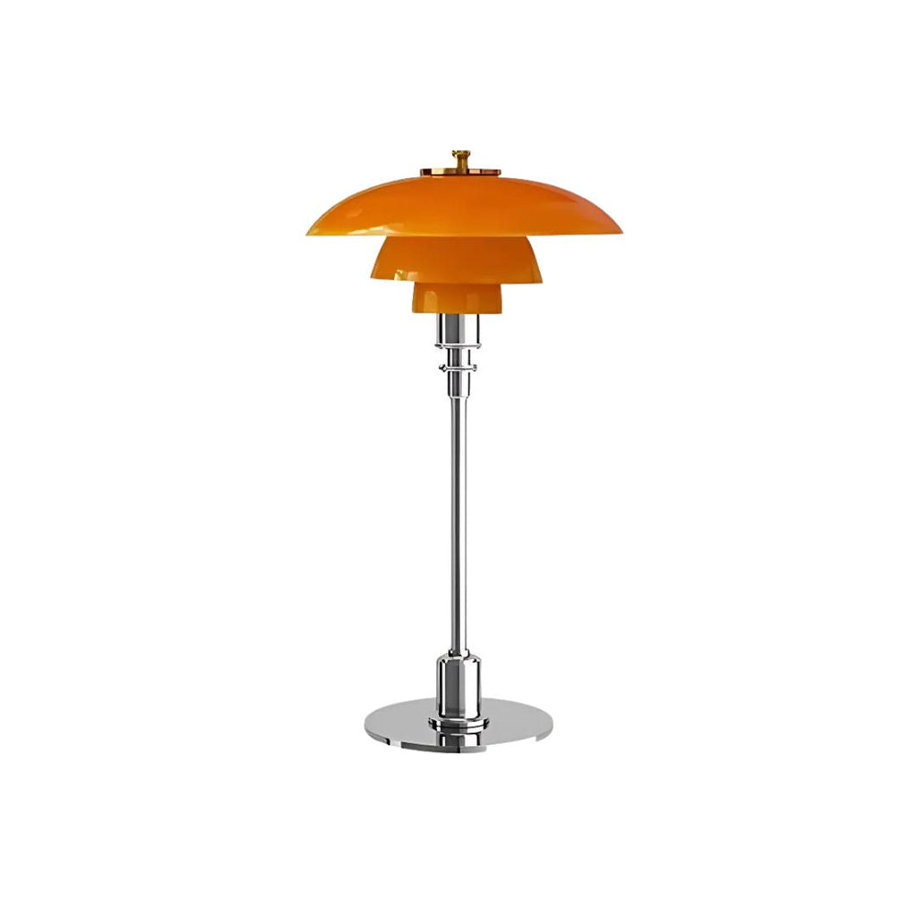 Lampada a strati tripla – Vetro & Metallo – Argento – Ø 28 cm – Design elegante per ambienti raffinati
