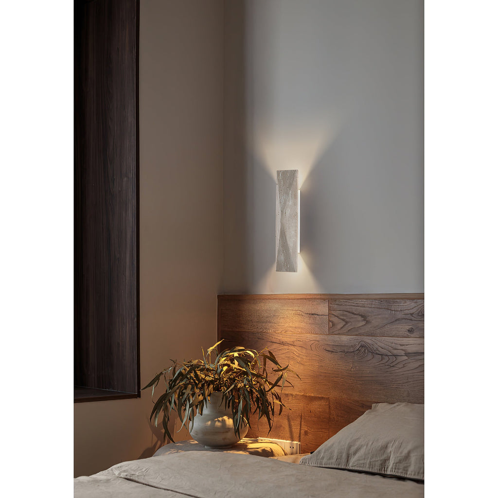 Lampada da Parete in Travertino Tropez