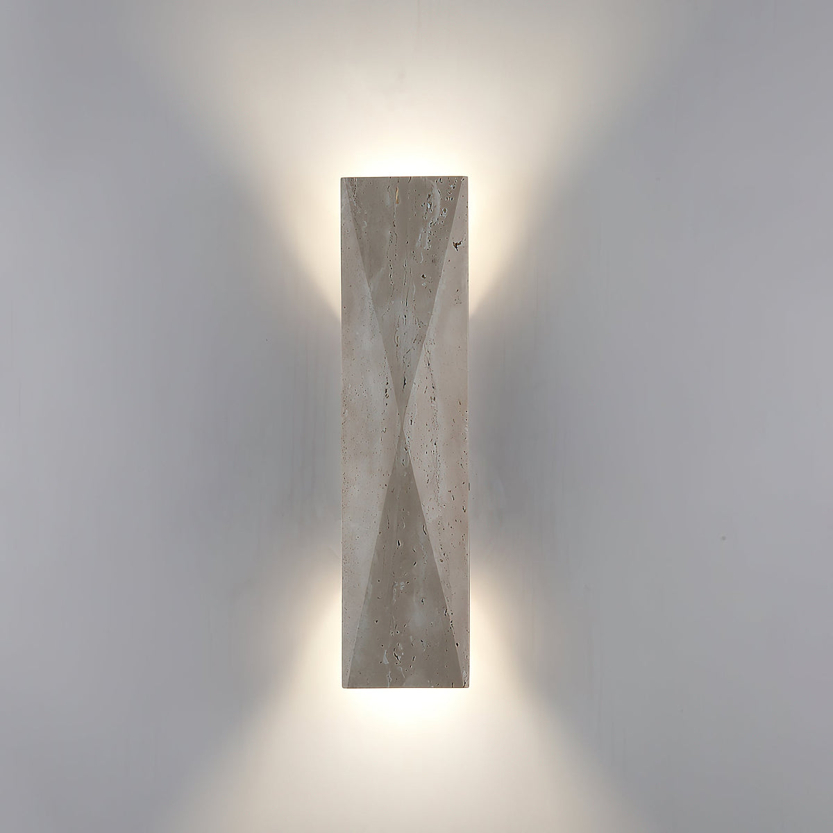 Lampada da Parete in Travertino Tropez