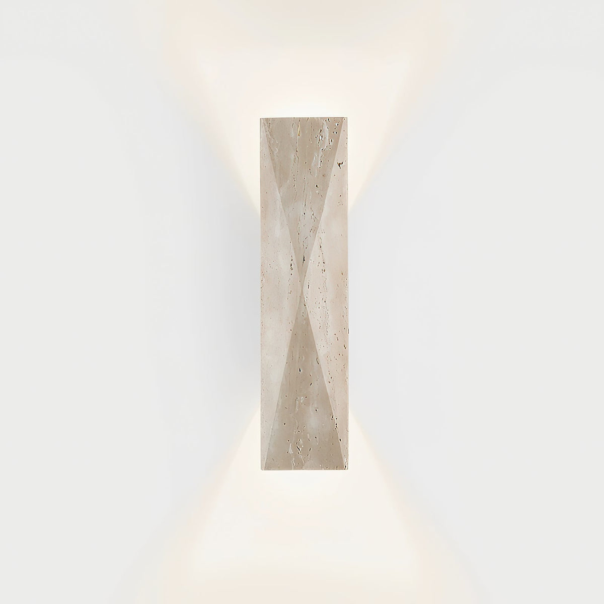 Lampada da Parete in Travertino Tropez
