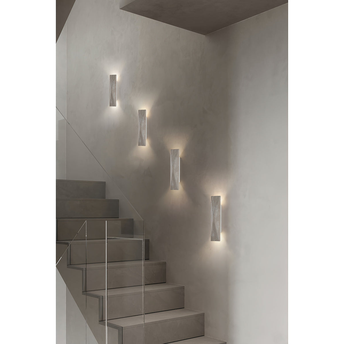 Lampada da Parete in Travertino Tropez