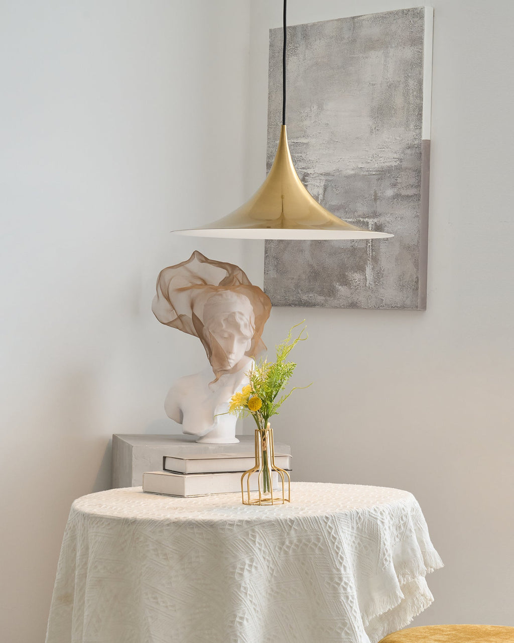 Althiran Acciaio Scultoreo Lampada a Sospensione