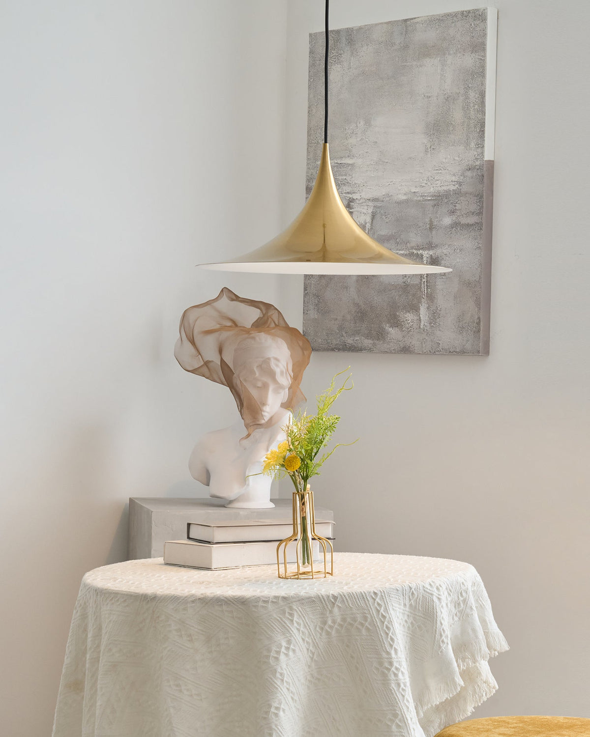 Althiran Acciaio Scultoreo Lampada a Sospensione