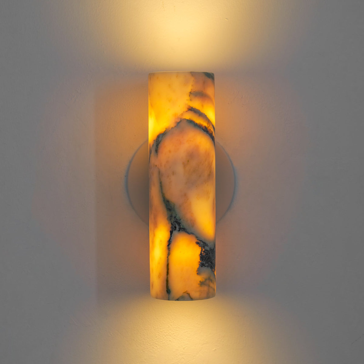 Lampada da Parete in Marmo Tubolare