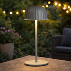 Lampada da Tavolo LED Ricaricabile da Esterno Ezra Grey