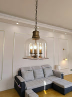 Lampada a sospensione in vetro Sysolion Vintage Elegance