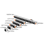 Faretto Lineare LED in Alluminio Minimalista Moderno da Soffitto