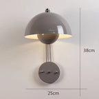 MushroomGlow - Applique elegante per un arredamento incantevole