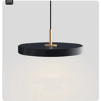 LumiHover - Moderna sospensione LED ispirata agli UFO per un'illuminazione interna elegante