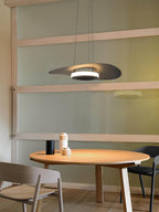 Lampada a Sospensione Alluminio UFO Anello Minimalista