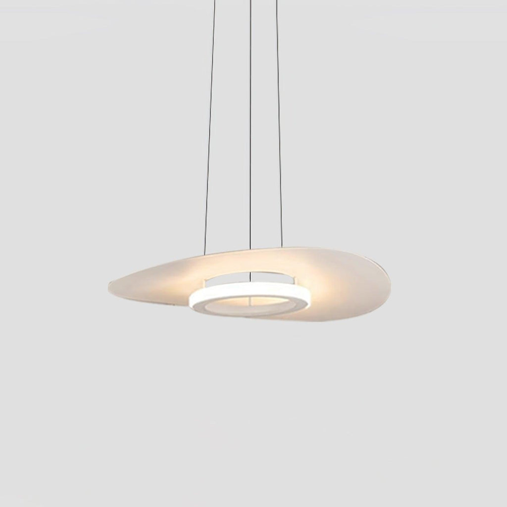 Lampada a Sospensione Alluminio UFO Anello Minimalista