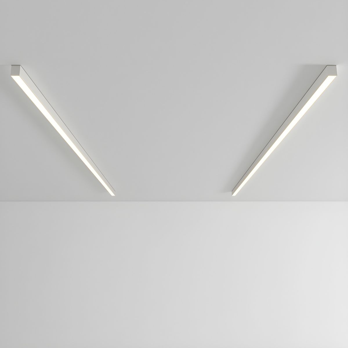 Lampada da soffitto lineare ultra sottile