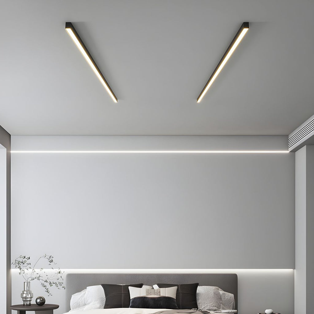 Lampada da soffitto lineare ultra sottile