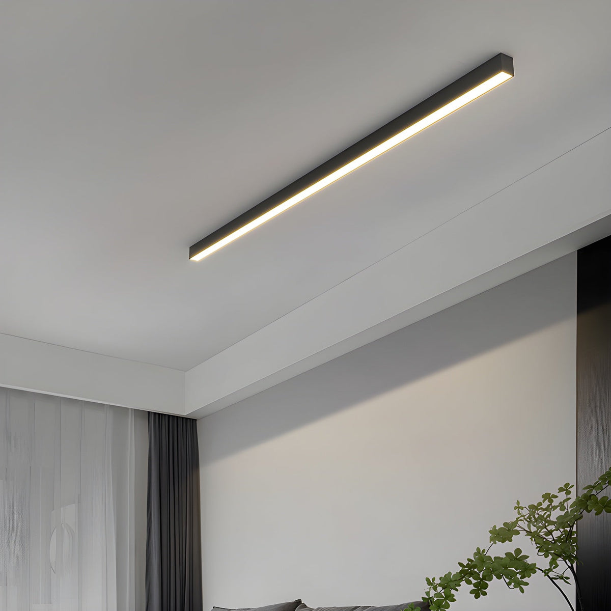 Lampada da soffitto lineare ultra sottile