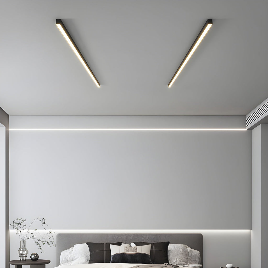 Lampada da soffitto lineare ultra sottile