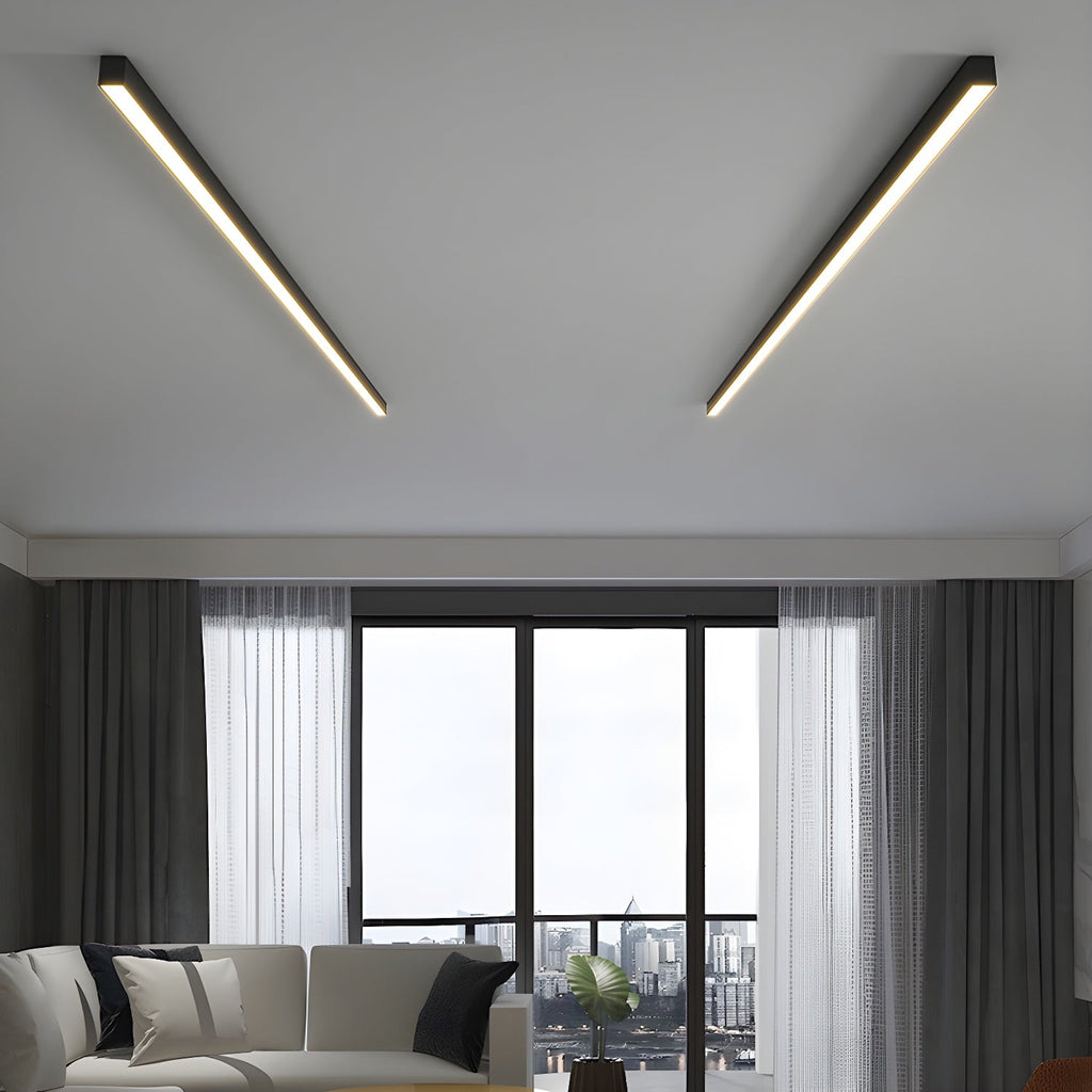 Lampada da soffitto lineare ultra sottile
