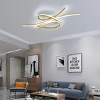 Moderna Lampada da Soffitto a Note Musicali Creativa