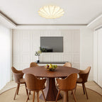 Lunari Lampada a Soffitto in Seta Mid-Century Modern