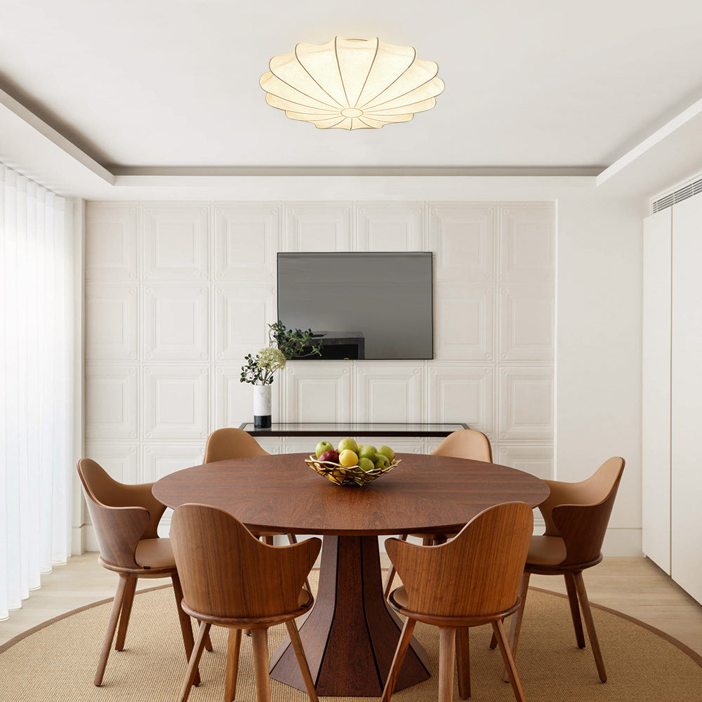 Lunari Lampada a Soffitto in Seta Mid-Century Modern
