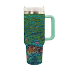 Tazza Termica Isolata con Stampa di Tigre – Bicchiere Riutilizzabile
