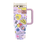 Tazza Termica Isolata con Stampa di Tigre – Bicchiere Riutilizzabile