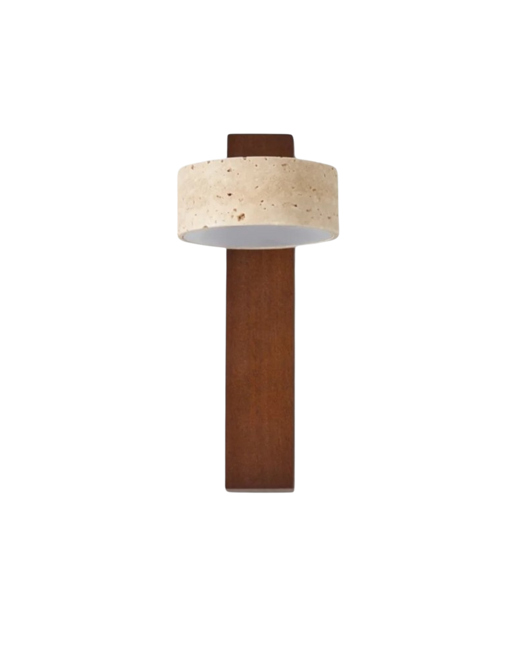 Lampada da Parete in Travertino
