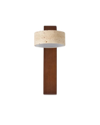 Lampada da Parete in Travertino