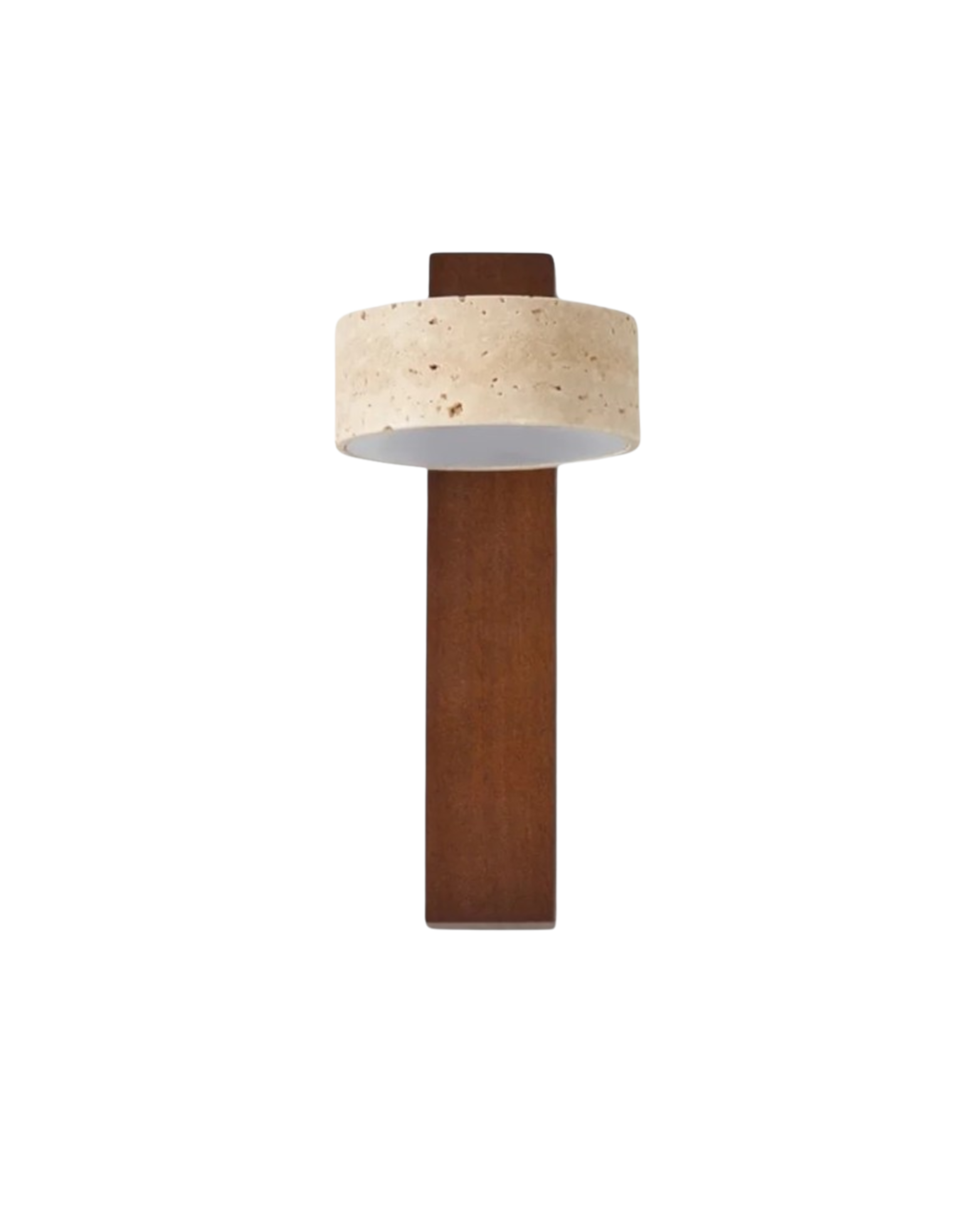 Lampada da Parete in Travertino