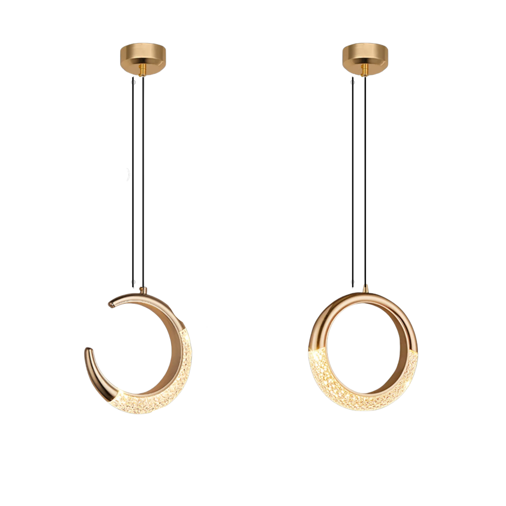 Lampada a sospensione minimalista – Moderna & Senza tempo | Illuminazione elegante per interni