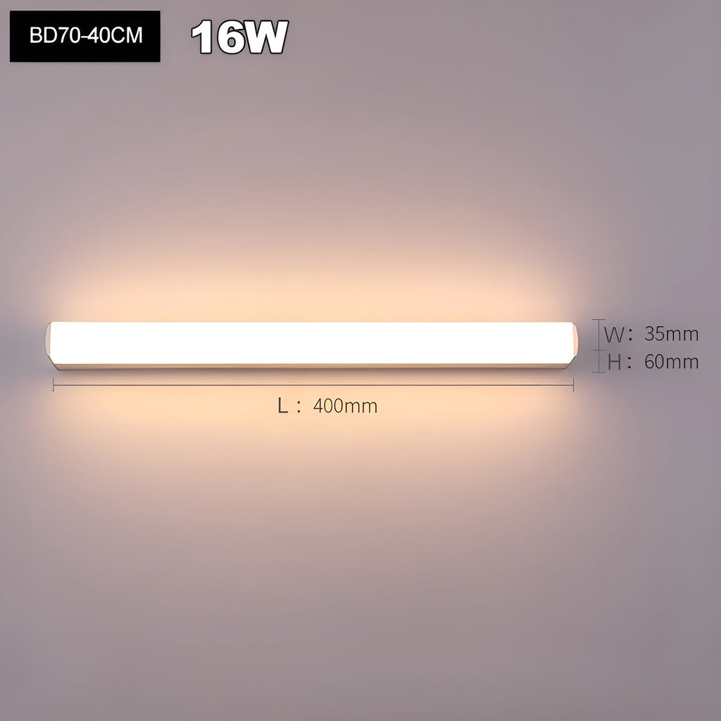 Moderna Applique LED – Resistente all'umidità & Stile | Ideale per Bagno e Camera da Letto
