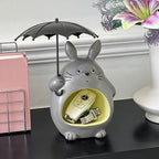 AuraTotor – Statua Decorativa a Forma di Totoro con Design per Riporre