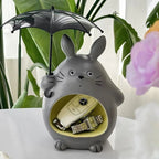 AuraTotor – Statua Decorativa a Forma di Totoro con Design per Riporre