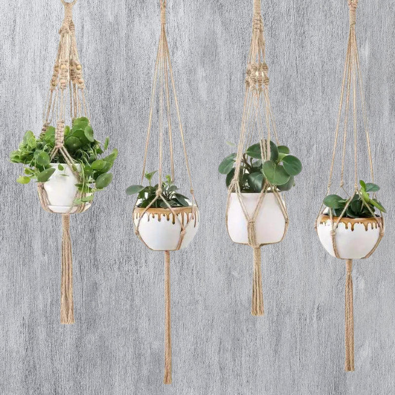 NatureKnot - Supporto per piante intrecciato a mano per giardini eleganti | 1+1 Gratis