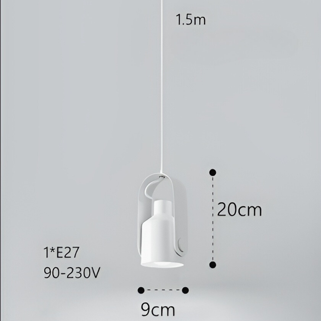 LumiCraft Light – Lampada a sospensione LED nordica in legno