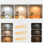 Lampada OptiBright - Luce da scrivania flessibile e amica degli occhi con morsetto