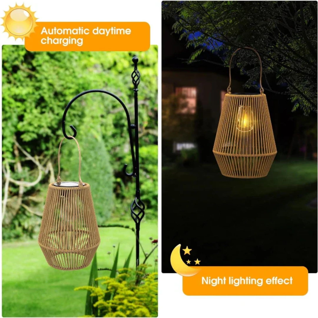 Sunwave | Lanterna da giardino impermeabile fatta a mano