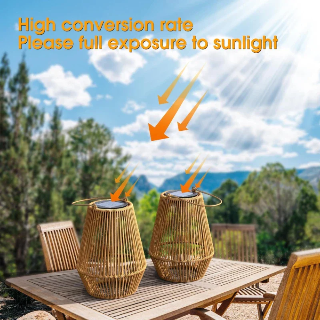 Sunwave | Lanterna da giardino impermeabile fatta a mano