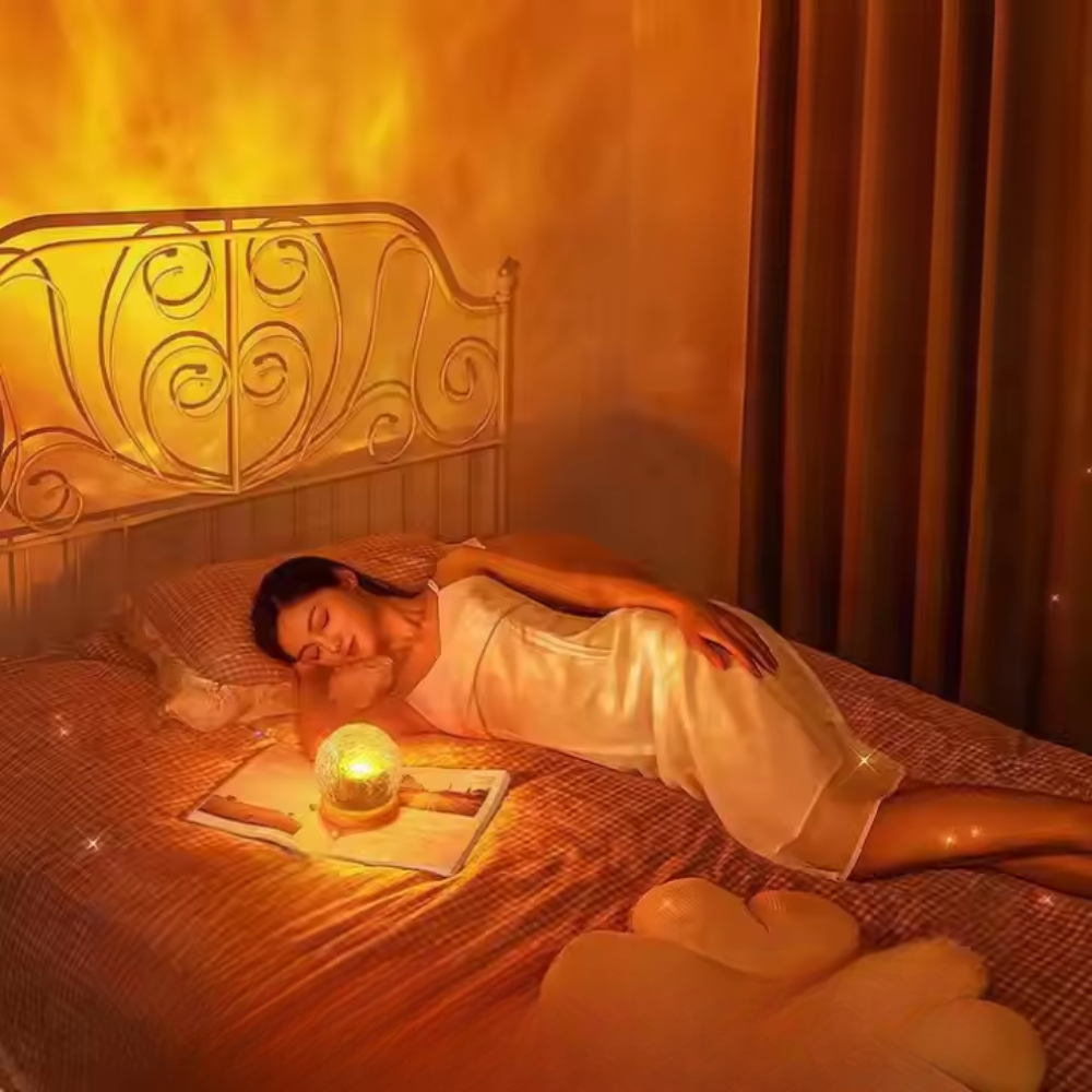 Lampada da tavolo unica con effetto onde – puro relax!