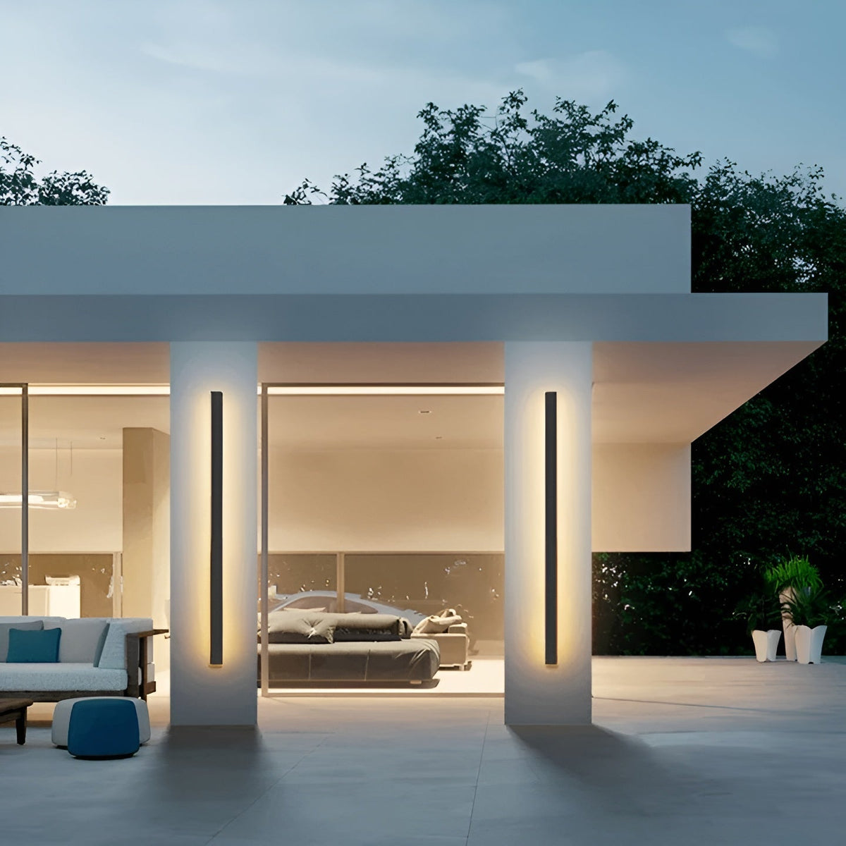 Lampada da esterno a LED – Resistente alle intemperie e stilosa per terrazza o ingresso