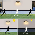 Lampade da esterno in set da 2 – Con sensore di movimento e protezione | Per casa e giardino