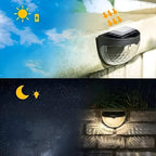 Lampada da giardino solare con 6 LED – Illuminazione decorativa per esterni con gioco di luci | Resistente alle intemperie per giardino, scale e terrazza
