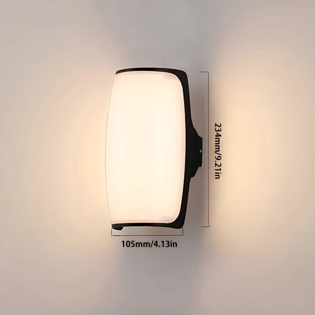 Lampada da parete LED per esterni – Impermeabile con sensore di movimento | Perfetta per giardino, terrazza e ingresso