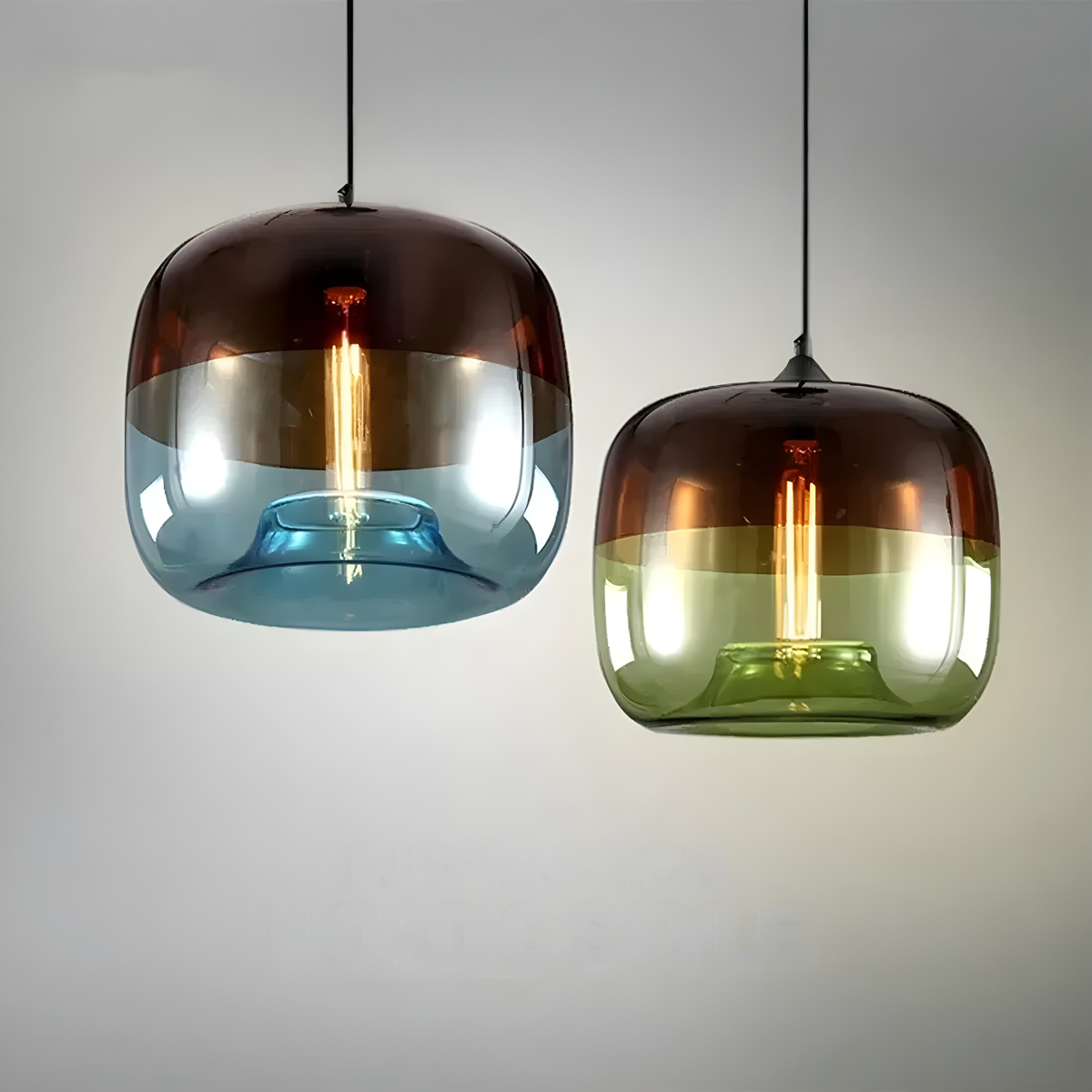RetroCharm Light - Lampada a sospensione nordica colorata