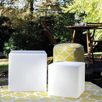 CubeAura Light - Lampada da giardino cubica e creativa