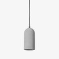 Utopeza Lampada a sospensione – Cemento riciclato – Grigio – Ø 30 cm – Design moderno