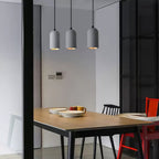 Utopeza Lampada a sospensione – Cemento riciclato – Grigio – Ø 30 cm – Design moderno