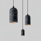 Utopeza Lampada a sospensione – Cemento riciclato – Grigio – Ø 30 cm – Design moderno