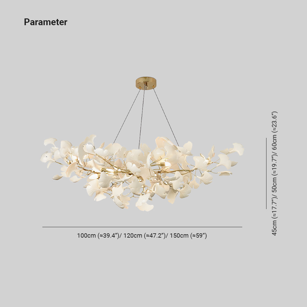 Metr Lampadario di Lusso in Ceramica per Soggiorno a forma di U
