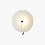 Kristy Alabaster Lampada da Parete LED Rotonda Iconica Circolare